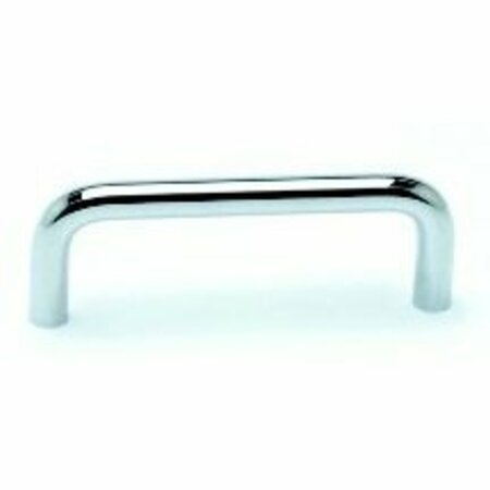 BERENSON 4 in. Ctr Wire Pull Zurich Polished Chrome 6140-226